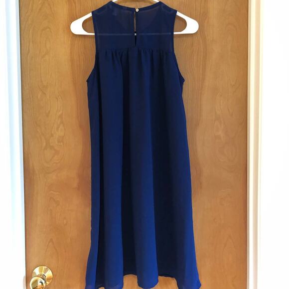Charming Charlies Blue Shift Dress - Picture 5 of 6